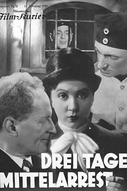 Three Days in the Guardhouse 1930 official movie poster