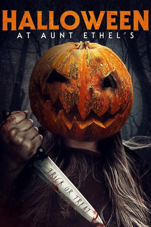 Halloween at Aunt Ethel's 2019 official movie poster