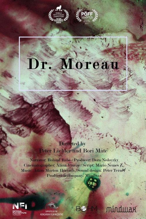 Dr. Moreau 2022 official movie poster