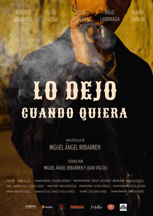 Lo dejo cuando quiera 2023 official movie poster