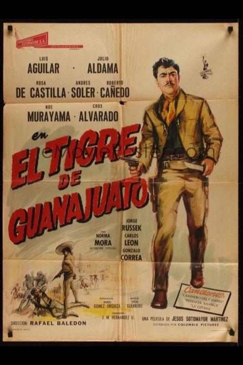 El tigre de Guanajuato: Leyenda de venganza 1965 official movie poster