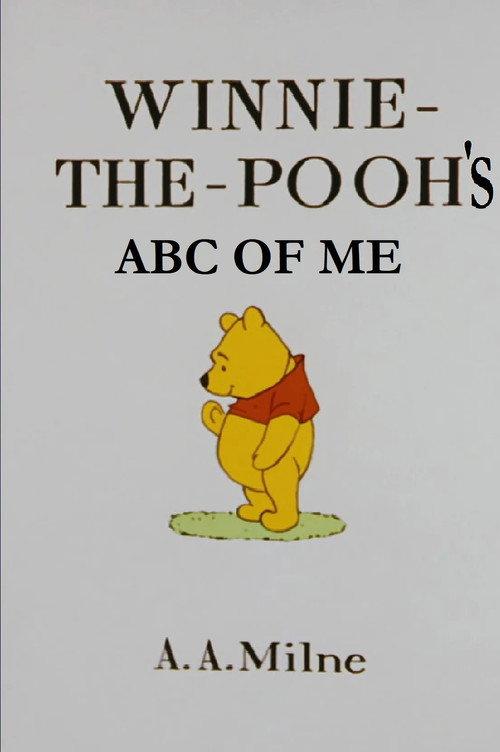 Winnie The Pooh's ABC Of Me 1990 official movie poster