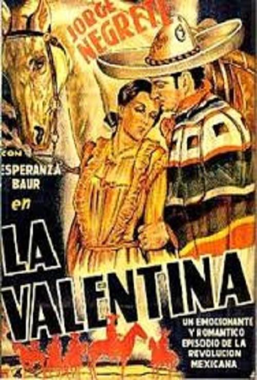 La Valentina 1938 official movie poster