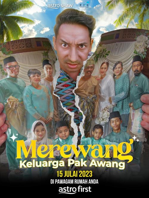 Merewang Keluarga Pak Awang 2023 official movie poster