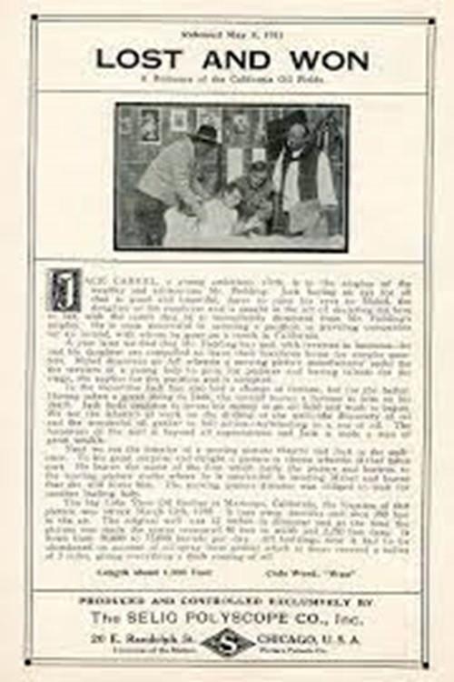 Lost and Won 1911 official movie poster
