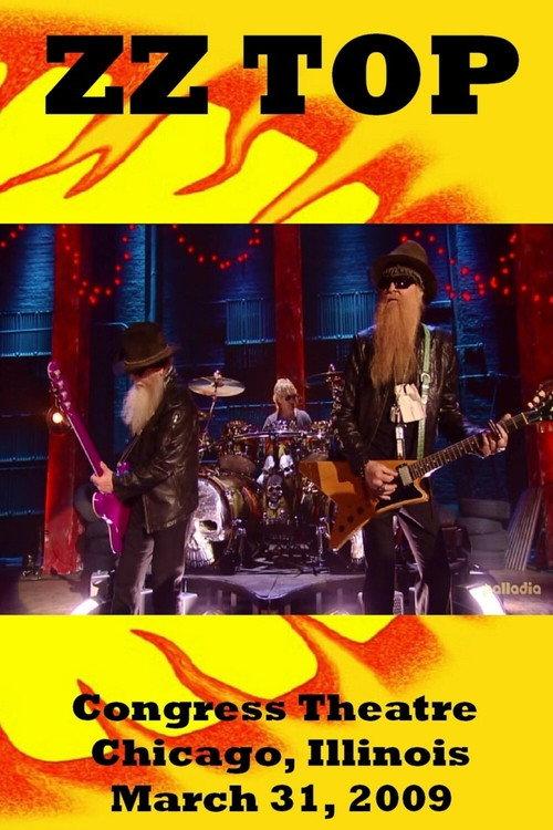 ZZ Top: VH1 Storytellers 2009 official movie poster