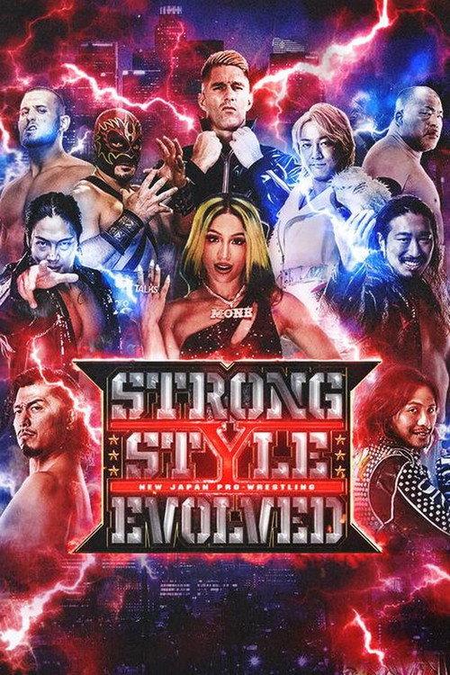 NJPW Strong Style Evolved 2024 2024 official movie poster