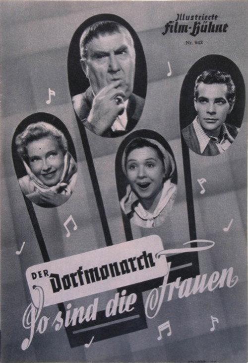 Der Dorfmonarch 1950 official movie poster