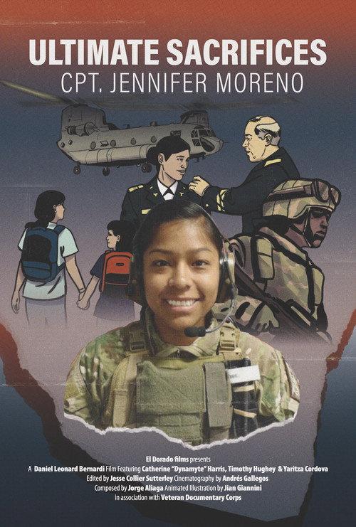 Ultimate Sacrifices: CPT. Jennifer Moreno 2022 official movie poster