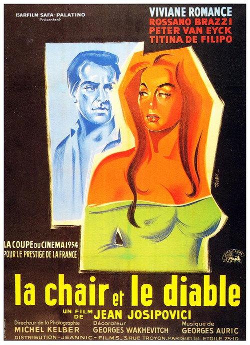 Flesh and Desire 1954 official movie poster