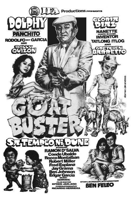 Goat Buster: Sa Templo ni Dune 1985 official movie poster