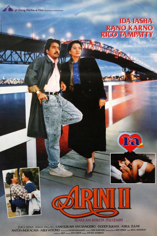 Arini II (Biarkan Kereta Api Itu Lewat) 1988 official movie poster