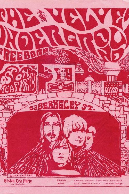 The Velvet Underground in Boston 1967 official movie poster