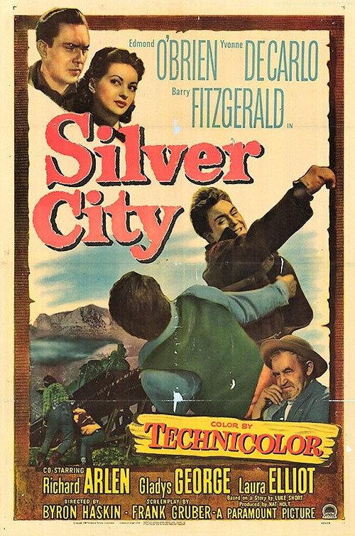Silver City 1951 official movie poster
