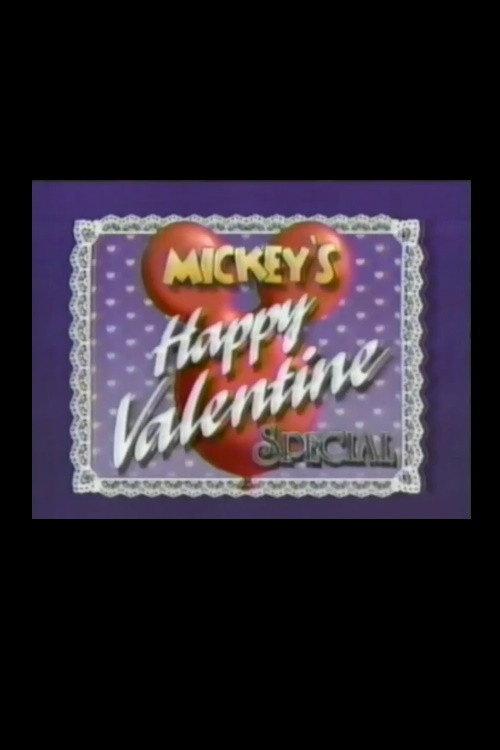 Mickey's Happy Valentine Special 1989 official movie poster