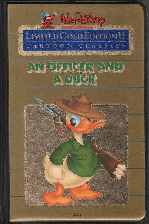 Walt Disney Cartoon Classics Limited Gold Edition II: An Officer and a Duck 1985 official movie poster