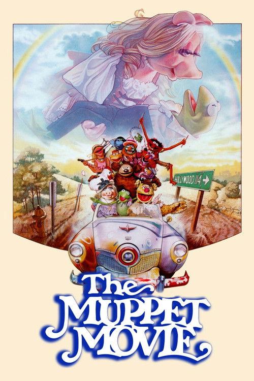 The Muppet Movie 1979 official movie poster