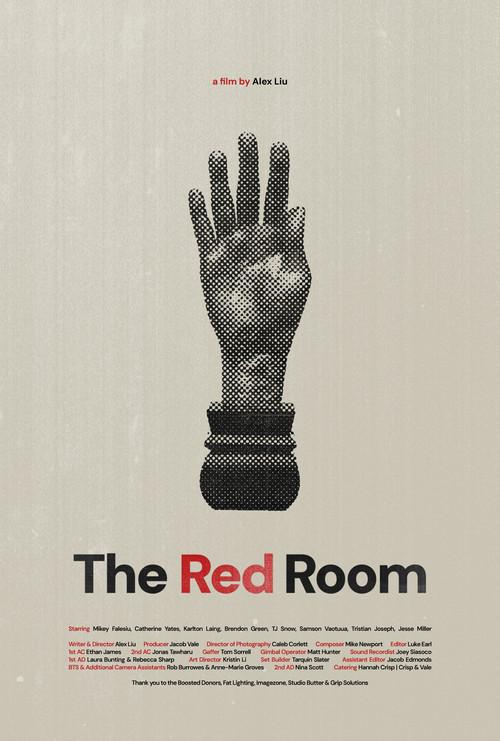 The Red Room 2024 official movie poster