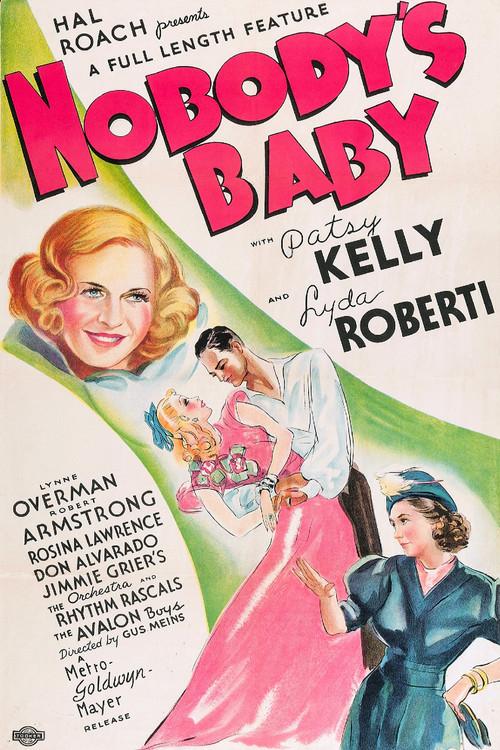 Nobody's Baby 1937 official movie poster
