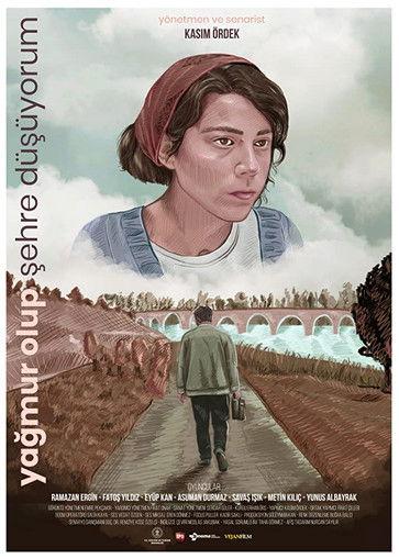 I'm Raining Down into the City 2019 official movie poster