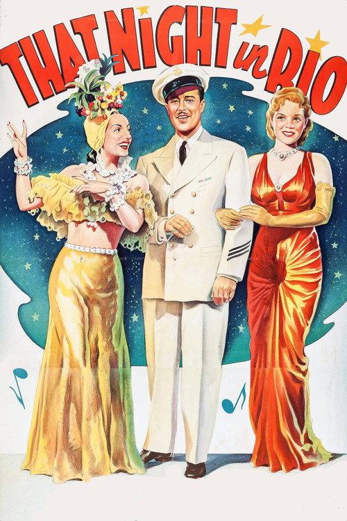 That Night in Rio 1941 official movie poster