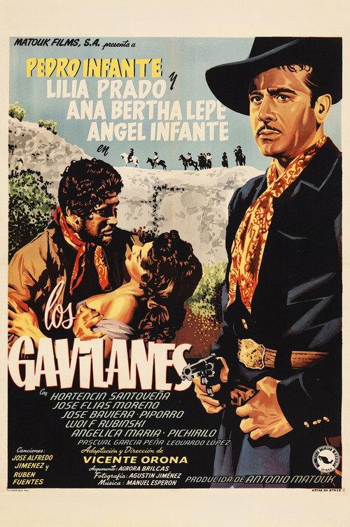 The Hawks 1956 official movie poster