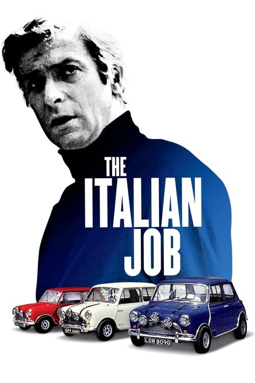 The Italian Job 1969 official movie poster
