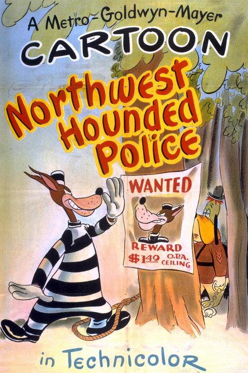 Northwest Hounded Police 1946 official movie poster
