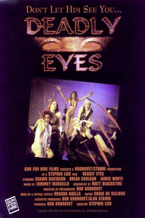 Deadly Eyes 1994 official movie poster