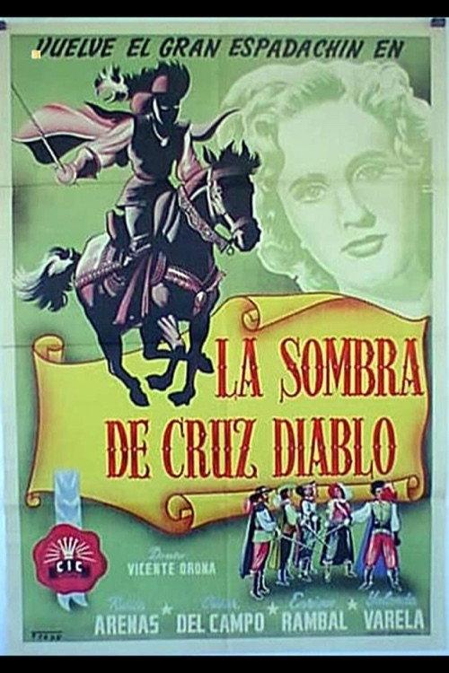 La sombra de Cruz Diablo 1955 official movie poster