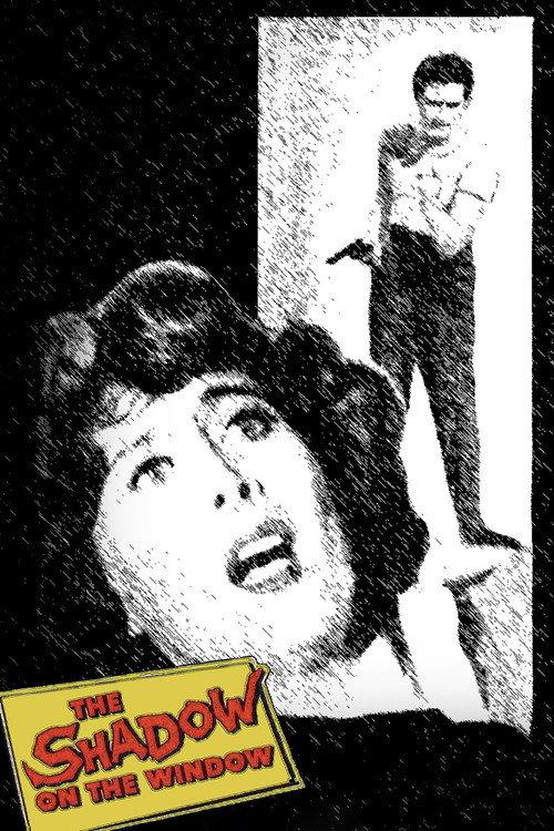 The Shadow on the Window 1957 official movie poster