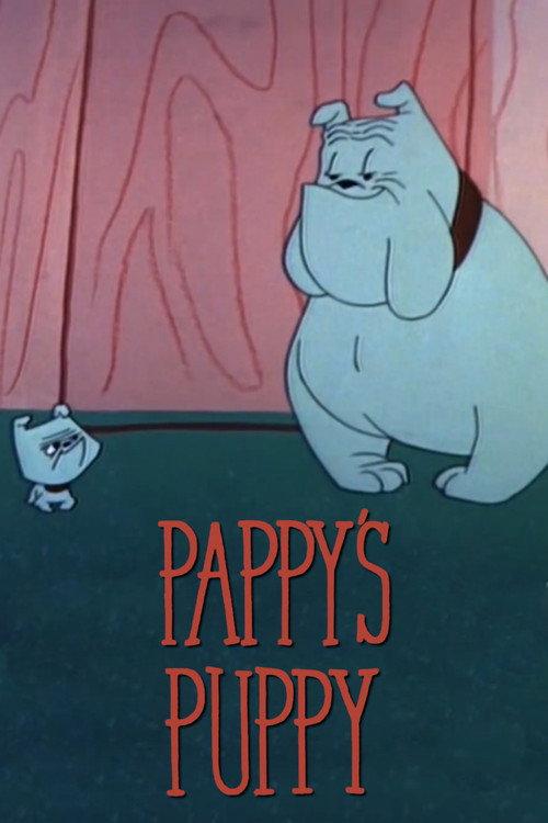 Pappy's Puppy 1955 official movie poster