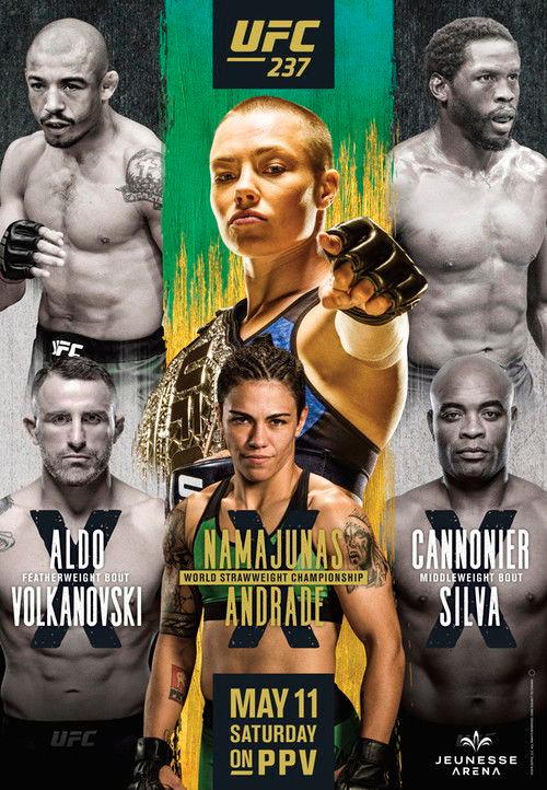 UFC 237: Namajunas vs. Andrade 2019 official movie poster