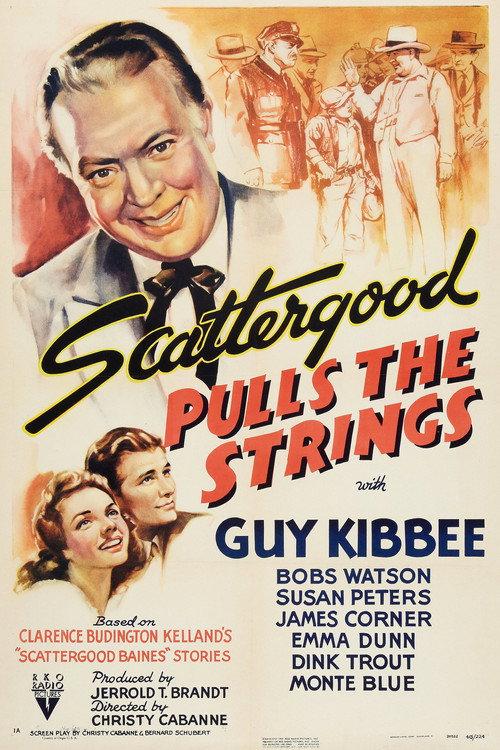 Scattergood Pulls the Strings 1941 official movie poster