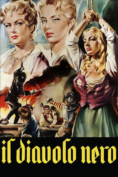The Black Devil 1957 official movie poster