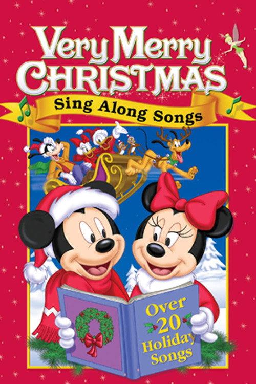Disney's Sing-Along Songs: Very Merry Christmas Songs 1988 official movie poster