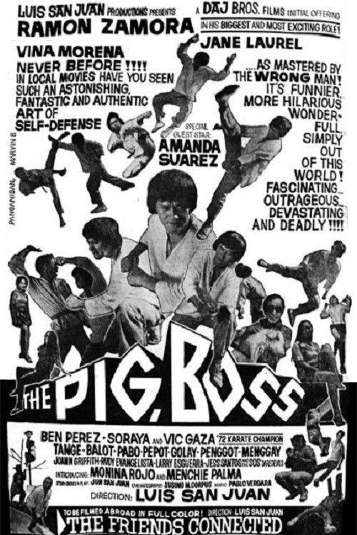 The Pig Boss 1972 official movie poster