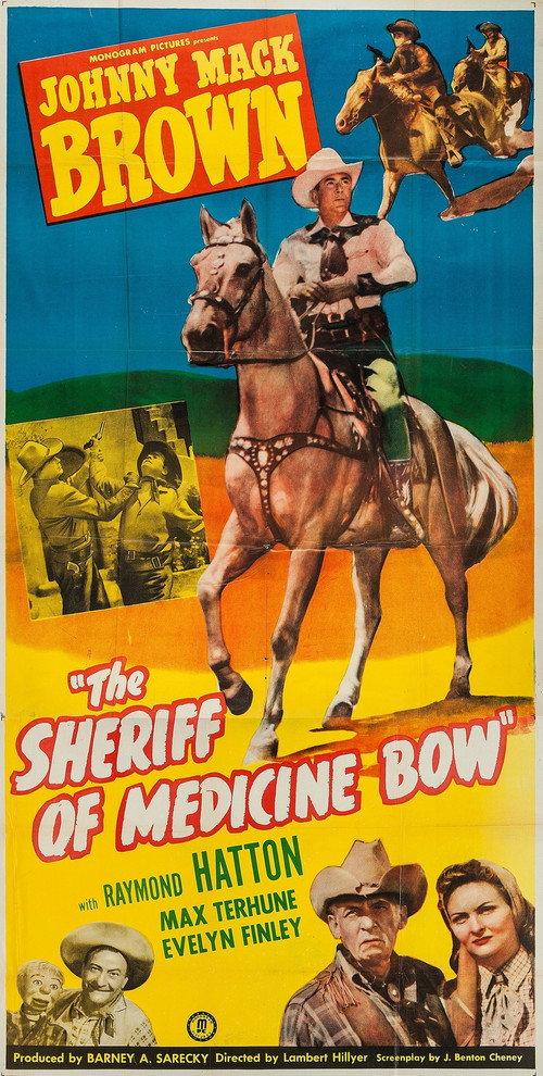 The Sheriff of Medicine Bow 1948 official movie poster