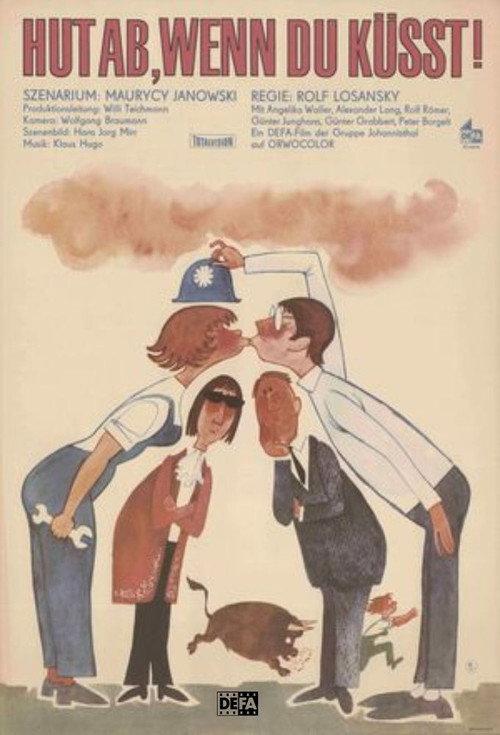 Hat Off When You Kiss 1971 official movie poster
