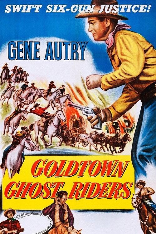 Goldtown Ghost Riders 1953 official movie poster