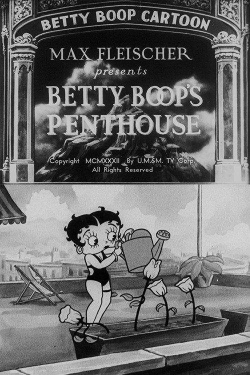 Betty Boop's Penthouse 1933 official movie poster