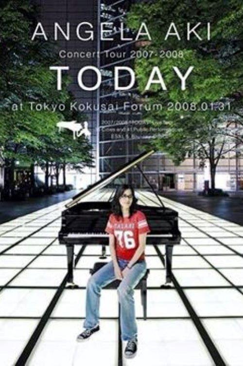 Angela Aki Concert Tour 2007-2008 "TODAY" 2008 official movie poster