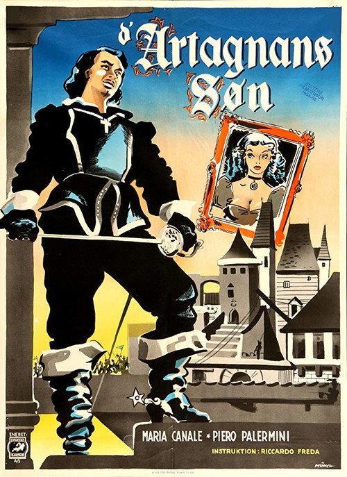 The Son of d'Artagnan 1950 official movie poster