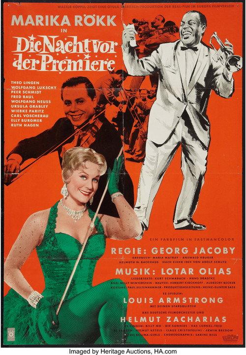 Die Nacht vor der Premiere 1959 official movie poster