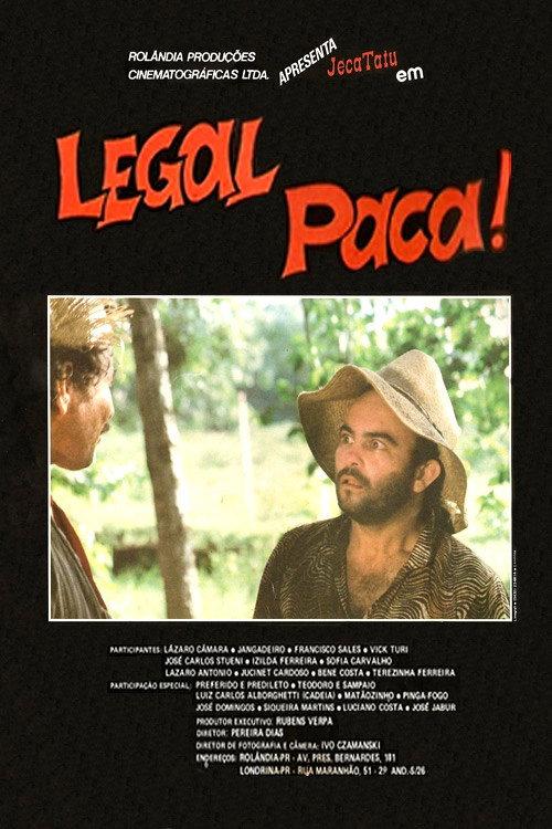 Legal Paca! 1987 official movie poster