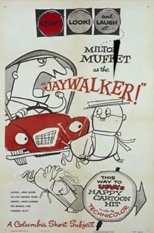 The Jaywalker 1956 official movie poster