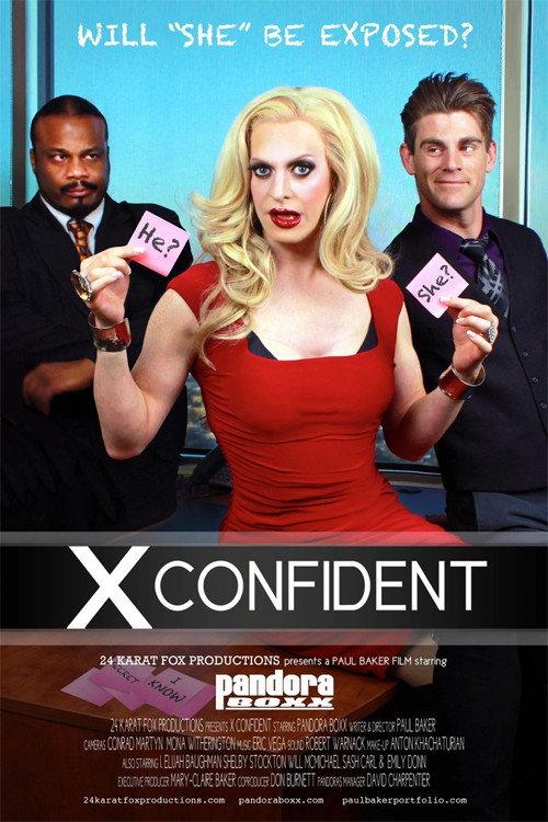 X Confident 2013 official movie poster