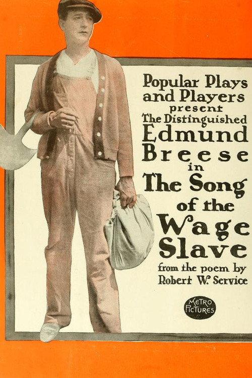 The Song of the Wage Slave 1915 official movie poster