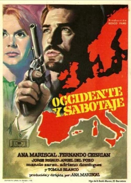 Occidente y sabotaje 1963 official movie poster