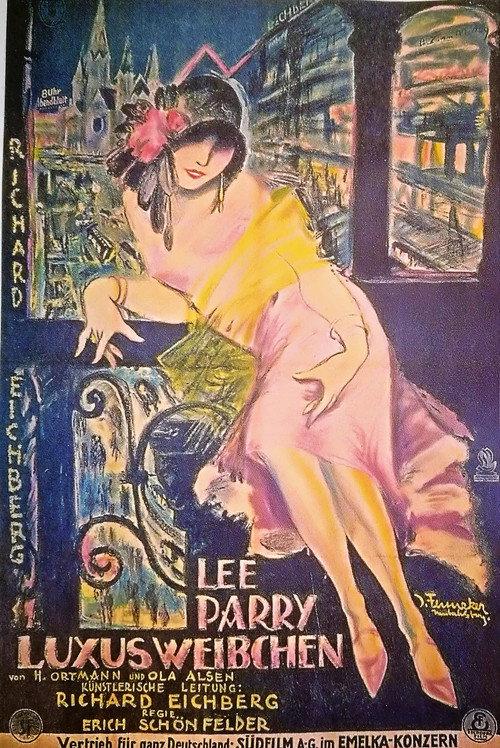 Luxusweibchen 1925 official movie poster